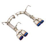 Remark Axle-Back Exhaust 3.5in Single Wall Tips (Stainless Steel Finish) - 2015-2021 Subaru WRX / 2015-2021 STI
