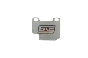 GrimmSpeed Rear Titanium Brake Shims (w/ 2-Piston Brembo Brakes) - 2004-2017 Subaru STI