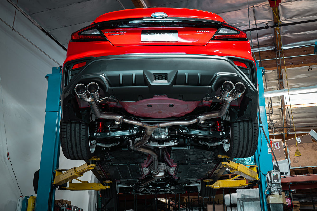 Remark Axle-Back Exhaust 3.5in Single Wall - 2022-2026 Subaru WRX