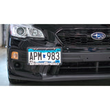GrimmSpeed License Plate Relocation Kit - 2018-2024 Subaru WRX / 2018-2021 STI / 2013-2023 BRZ - product image 4