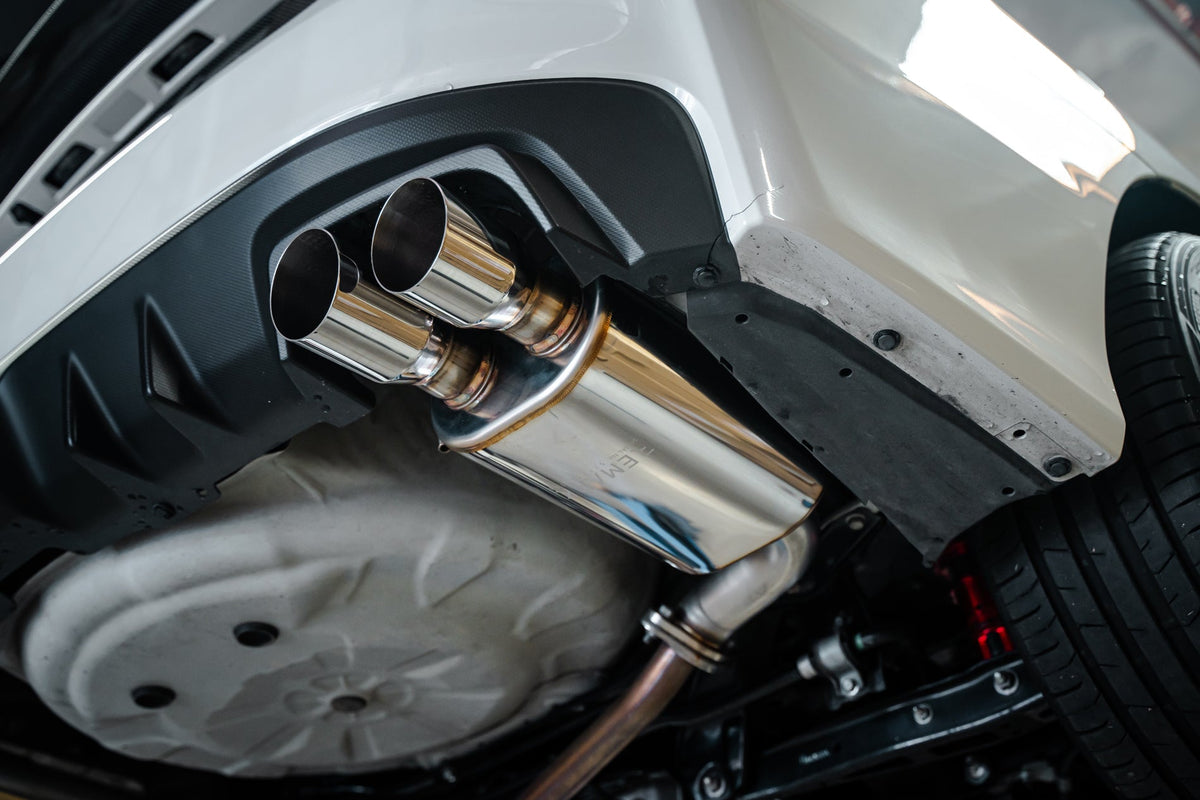 Remark Axle-Back Exhaust Muffler Version Double Wall Muffler - 2015-2021 Subaru WRX / 2015-2021 STI