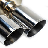Remark Sports Touring Exhaust 4in Catback Non-Resonated Midpipe - 2015-2021 Subaru WRX / 2015-2021 STI