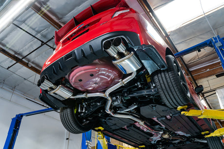 Remark Sports Touring Exhaust 4in Catback Resonated Midpipe - 2015-2021 Subaru WRX / 2015-2021 STI