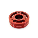 GrimmSpeed Lightweight Crank Pulley - Red - Subaru EJ Engines - product image 2