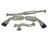 Injen Stainless Cat-Back Exhaust w/ Titanium Tips - 2013-2020 Subaru BRZ