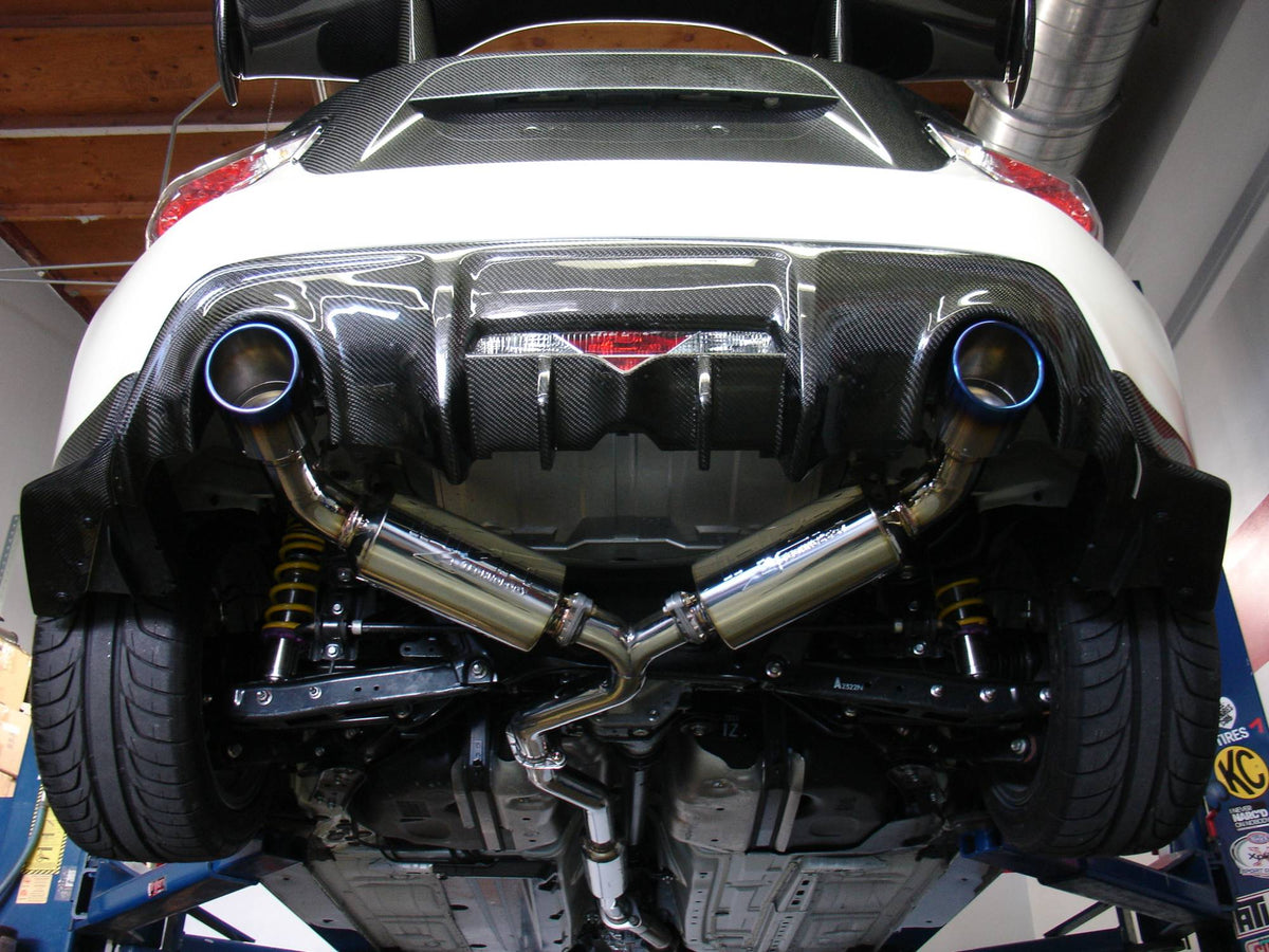 Injen Stainless Cat-Back Exhaust w/ Titanium Tips - 2013-2020 Subaru BRZ