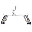Injen Cat-Back Exhaust w/ Quad Titanium Tips - 2015-2021 Subaru STI