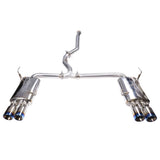 Injen Cat-Back Exhaust w/ Quad Titanium Tips - 2015-2021 Subaru STI