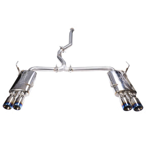 Injen Cat-Back Exhaust w/ Quad Titanium Tips - 2015-2021 Subaru STI