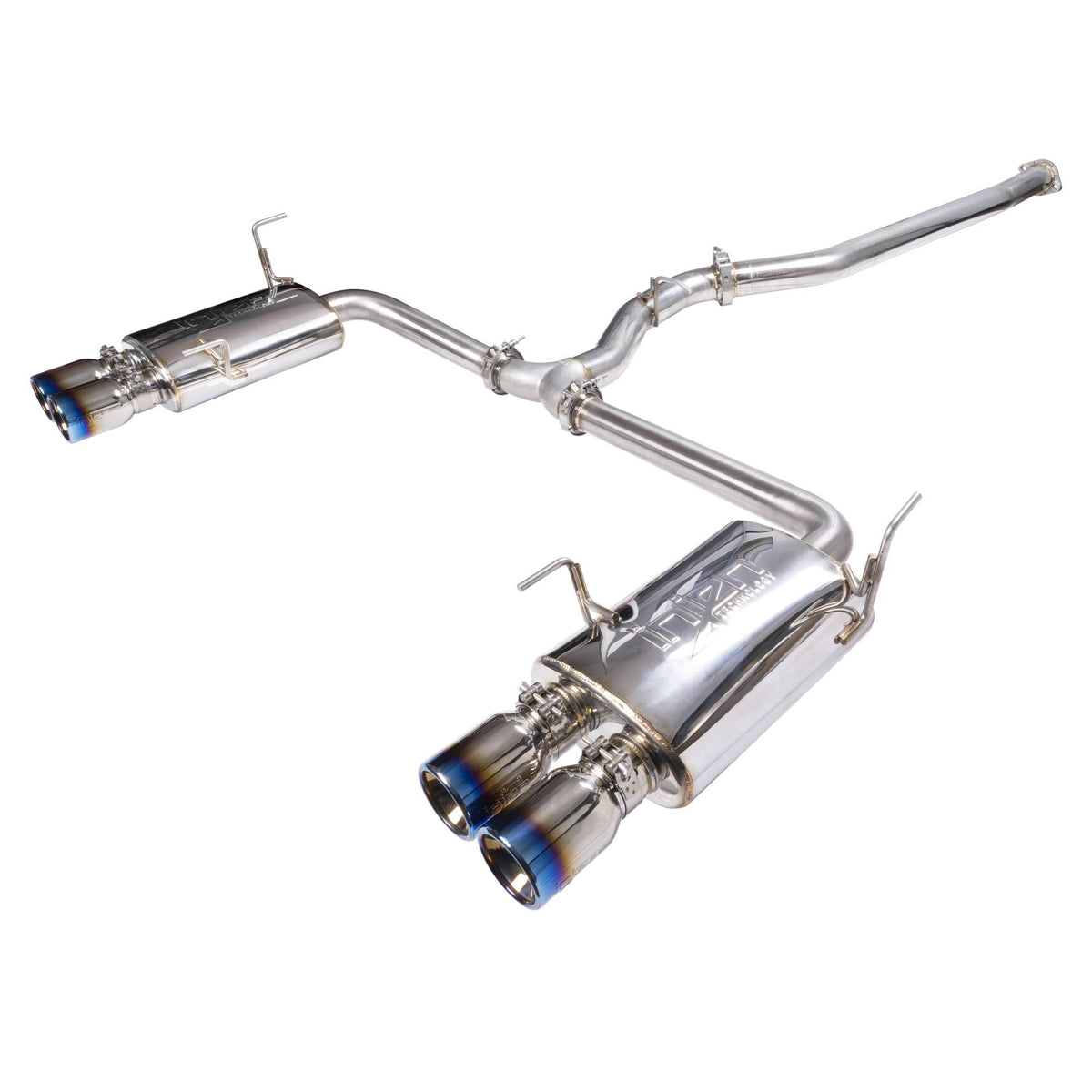 Injen Cat-Back Exhaust w/ Quad Titanium Tips - 2015-2021 Subaru STI