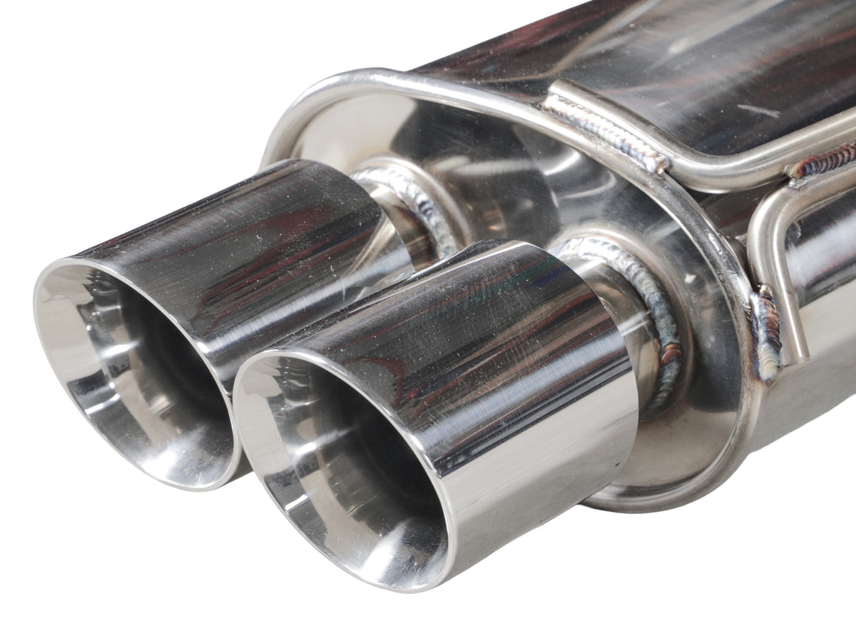 GrimmSpeed Gentlemans Exhaust V2 Non-Resonated Catback - 2015-2021 Subaru WRX / STI