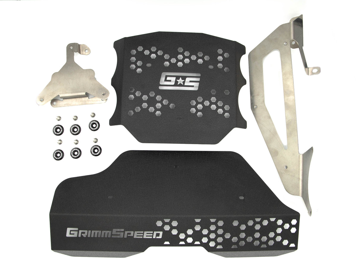 GrimmSpeed Pulley and Engine Cover Kit - 2022+ Subaru BRZ - product image 1