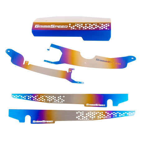 GrimmSpeed Titanium Engine Bay Dress-Up Bundle - 2022+ Subaru WRX - product image 1