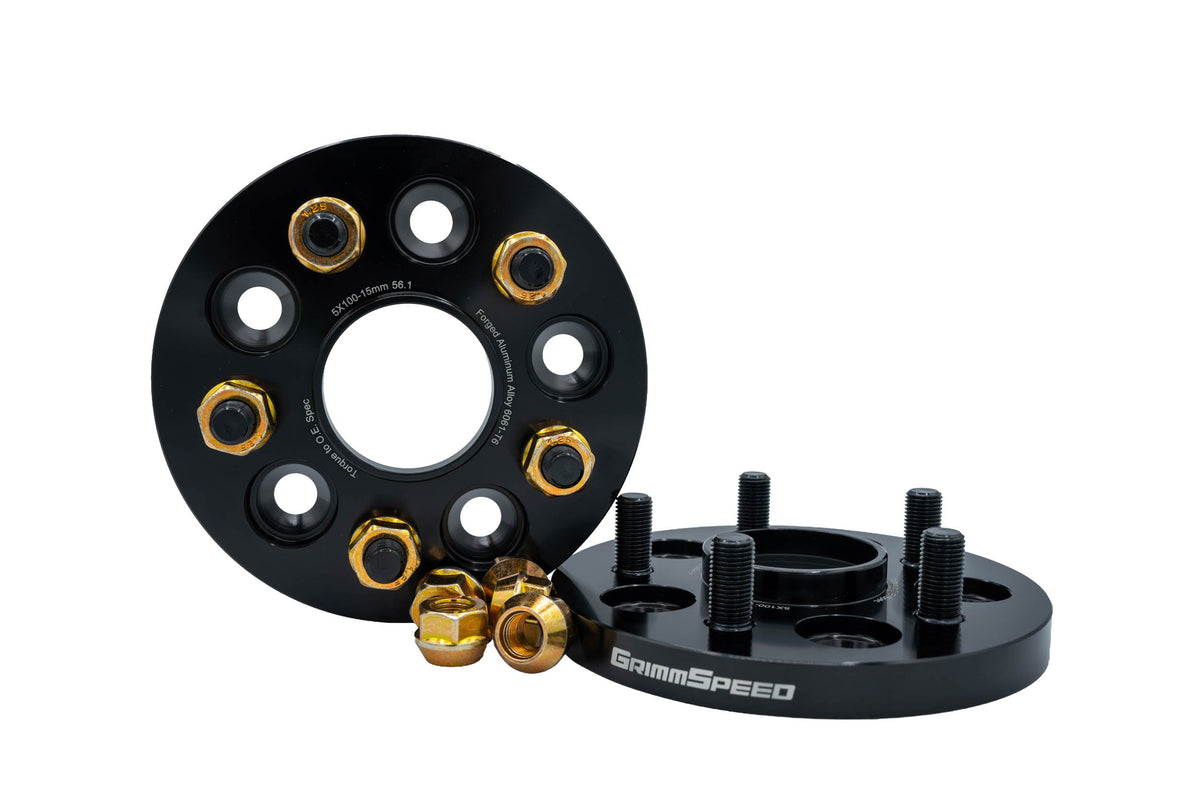 GrimmSpeed 5x100 25mm Wheel Spacer (Pair) - 2002-2014 Subaru WRX