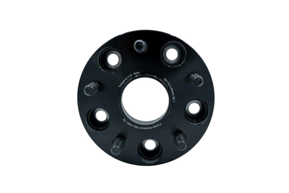 GrimmSpeed 5x114.3 25mm Wheel Spacer (Pair) - 2005-2021 Subaru STI / 2015-2026 WRX
