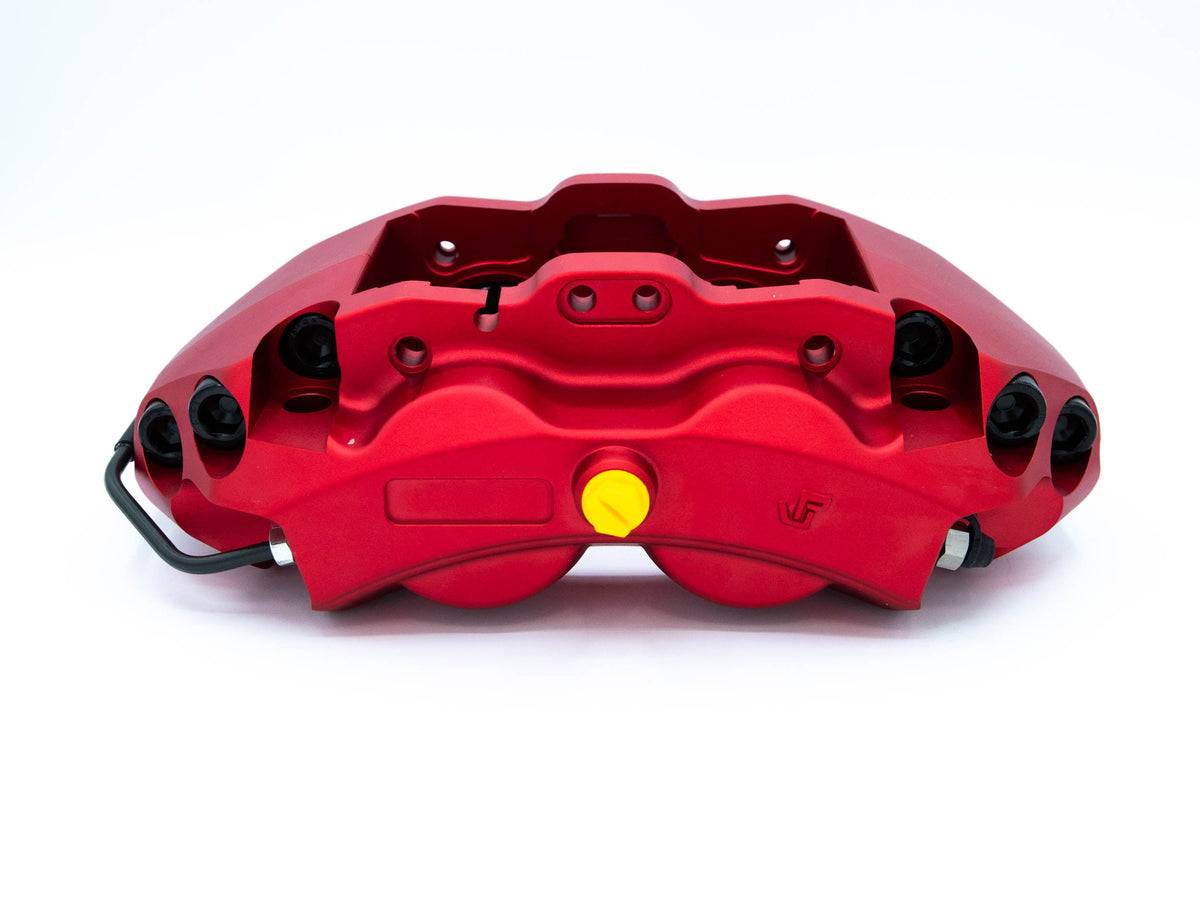 GrimmSpeed 4-Piston Brake Caliper Kit (For 340mm Rotor) - 2002-2021 Subaru WRX / STI
