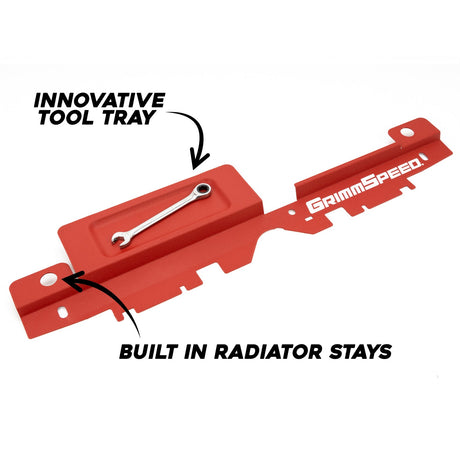 GrimmSpeed Radiator Shroud with Tool Tray - 2003-2009 Legacy / Outback - product image 2