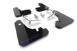 Rally Armor 2022-26 Subaru BRZ Black UR Mud Flap Blue Logo mud flap set