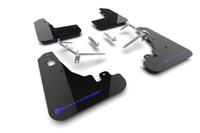 Rally Armor 2022-26 Subaru BRZ Black UR Mud Flap Blue Logo mud flap set