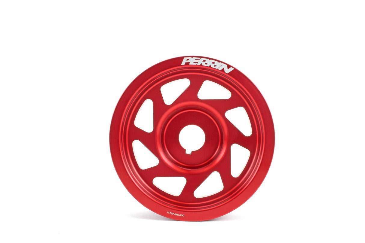 PERRIN Lightweight Crank Pulley - 2002-2014 Subaru WRX / STI - product image 1
