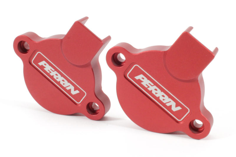 PERRIN Cam Solenoid Cover in Black for 2015-2026 Subaru WRX