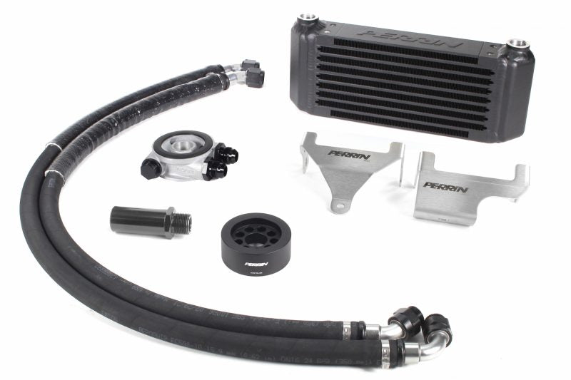 PERRIN Oil Cooler Full Kit - 2004-2021 Subaru STI / WRX - product image 1