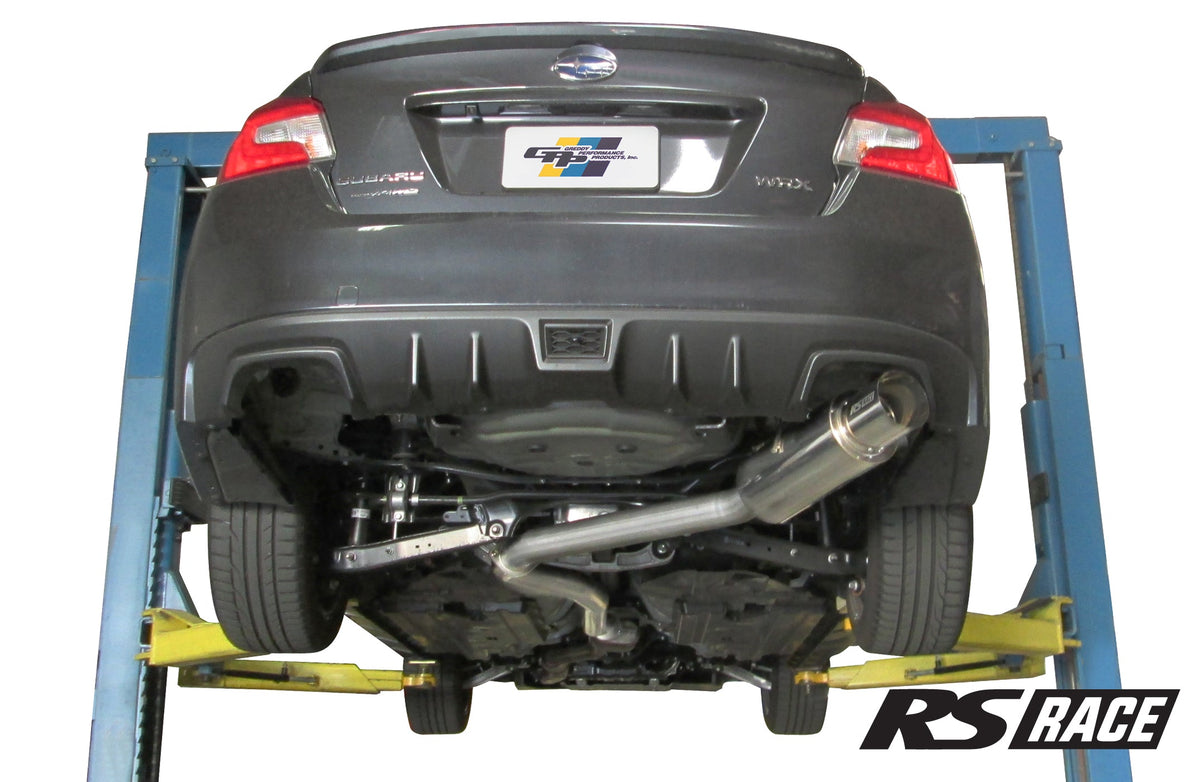 GReddy RS-Race Cat-Back Exhaust (Sedan) - 2015-2021 Subaru WRX / STI