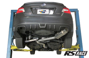 GReddy RS-Race Cat-Back Exhaust (Sedan) - 2015-2021 Subaru WRX / STI
