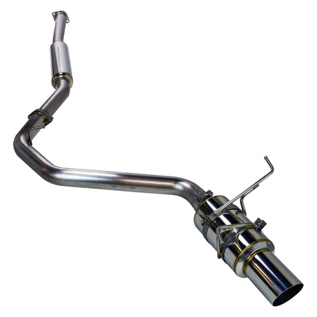 Remark R1-Spec Catback Exhaust Resonated Midpipe (Stainless Steel Finish) - 2015-2021 Subaru WRX / 2015-2021 STI