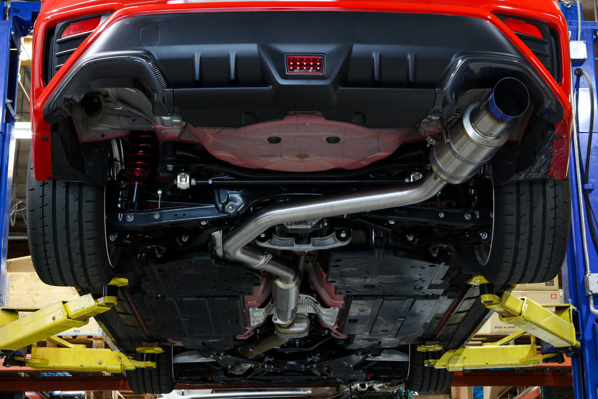 Remark R1-Spec Full Titanium Catback Exhaust (With Resonator) - 2022-2026 Subaru WRX