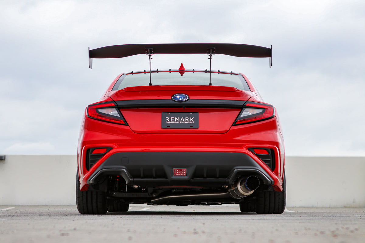 Remark R1-Spec Full Titanium Catback Exhaust (With Resonator) - 2022-2026 Subaru WRX