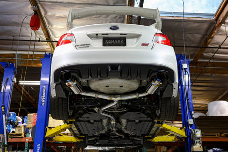 Remark R1-Spec Dual w/ Resonator Catback Exhaust - 2015-2021 Subaru WRX / 2015-2021 STI