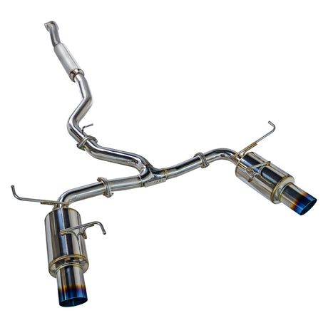 Remark R1-Spec Dual w/ Resonator Catback Exhaust - 2015-2021 Subaru WRX / 2015-2021 STI
