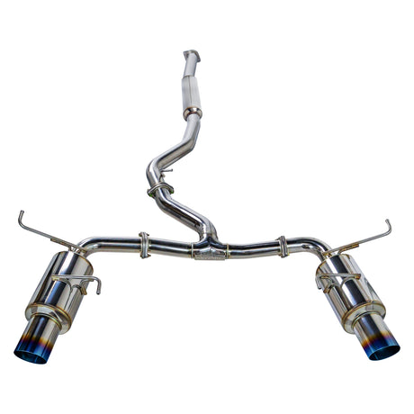 Remark R1-Spec Dual w/ Resonator Catback Exhaust - 2015-2021 Subaru WRX / 2015-2021 STI
