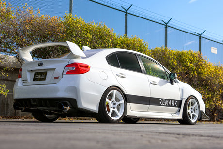 Remark R1-Spec Dual w/o Resonator Catback Exhaust - 2015-2021 Subaru WRX / 2015-2021 STI