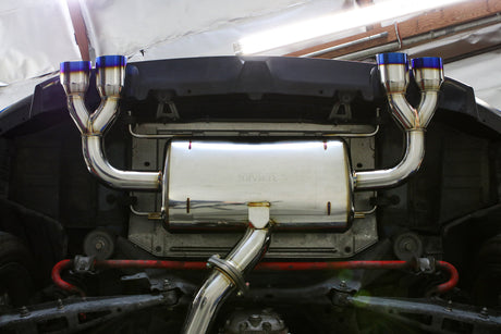 Remark Sports Touring Spec Catback Exhaust w/o Resonator Hatchback - 2008-2014 Subaru WRX / 2008-2014 STI