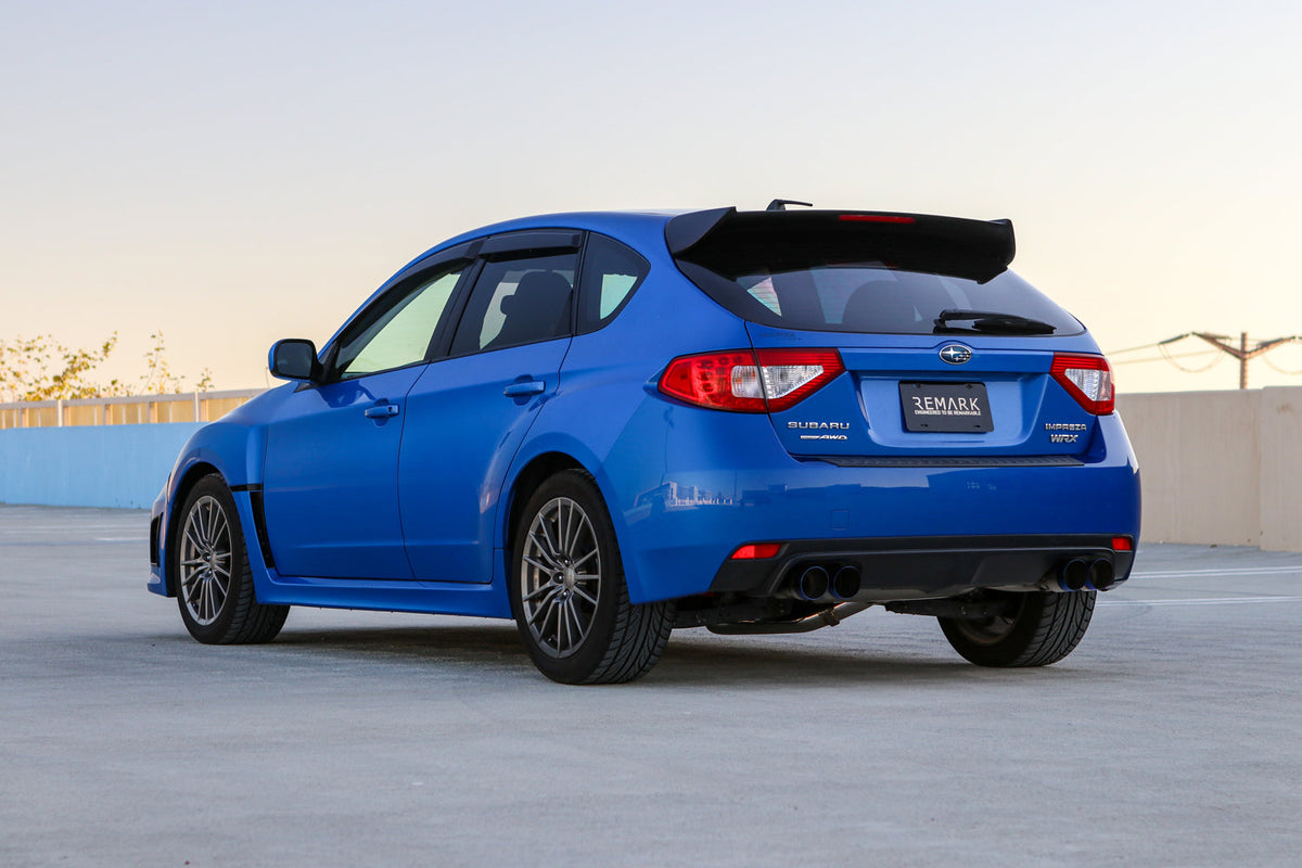 Remark Sports Touring Spec Catback Exhaust w/o Resonator Hatchback - 2008-2014 Subaru WRX / 2008-2014 STI