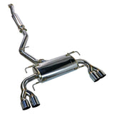 Remark Sports Touring Spec Catback Exhaust with Resonator Hatchback - 2008-2014 Subaru WRX / 2008-2014 STI