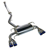 Remark Sports Touring Spec Catback Exhaust w/o Resonator Hatchback - 2008-2014 Subaru WRX / 2008-2014 STI