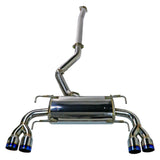 Remark Sports Touring Spec Catback Exhaust w/o Resonator Hatchback - 2008-2014 Subaru WRX / 2008-2014 STI
