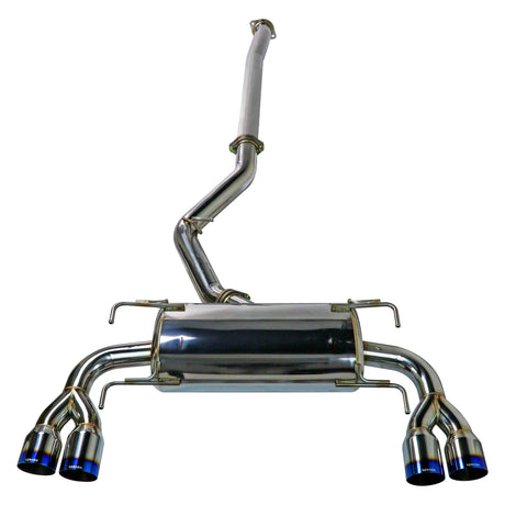 Remark Sports Touring Spec Catback Exhaust w/o Resonator Hatchback - 2008-2014 Subaru WRX / 2008-2014 STI