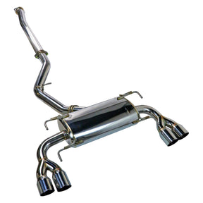 Remark Sports Touring Spec Catback Exhaust w/o Resonator Hatchback - 2008-2014 Subaru WRX / 2008-2014 STI