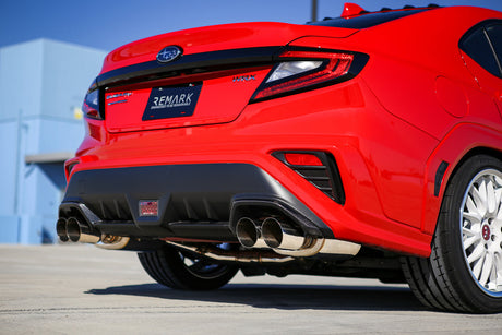 Remark RMK Design Carbon Fiber Exhaust Finisher - 2022-2026 Subaru WRX