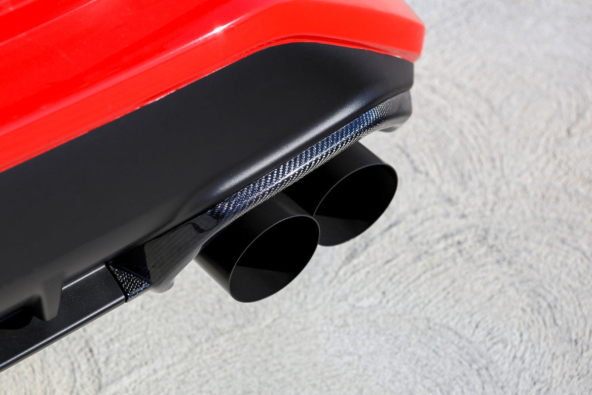 Remark RMK Design Carbon Fiber Exhaust Finisher - 2022-2026 Subaru WRX