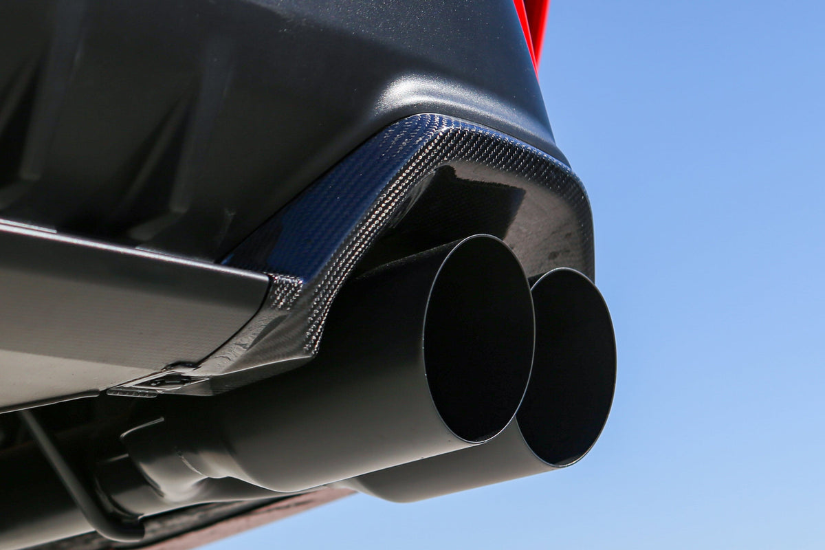 Remark RMK Design Carbon Fiber Exhaust Finisher - 2022-2026 Subaru WRX