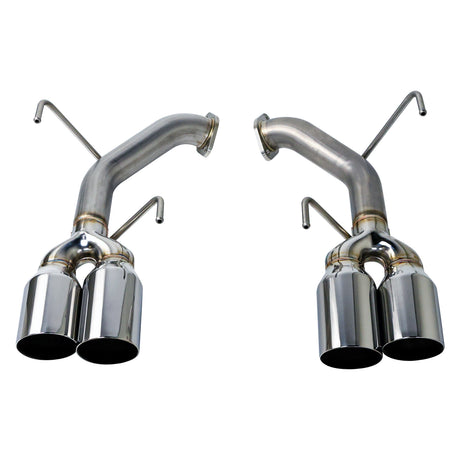 Remark Axle-Back Exhaust 4in Single Wall - 2015-2021 Subaru WRX / 2015-2021 STI