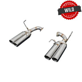 Remark Axle-Back Exhaust Boso Edition - 2015-2021 Subaru WRX / 2015-2021 STI