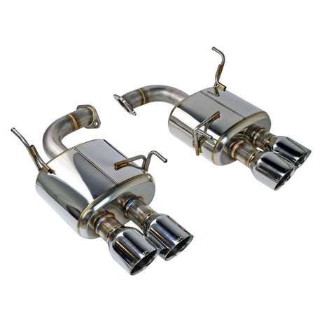 Remark Axle-Back Exhaust Muffler Version QUIET Spec Double Wall Muffler - 2022-2026 Subaru WRX