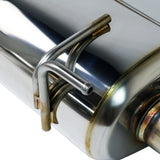 Remark Axle-Back Exhaust Muffler Version QUIET Spec Double Wall Muffler - 2022-2026 Subaru WRX