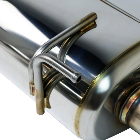 Remark Axle-Back Exhaust Muffler Version QUIET Spec Double Wall Muffler - 2022-2026 Subaru WRX